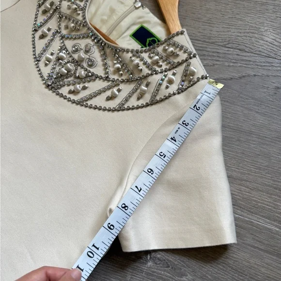 C. Wonder Cream Embellished Blouse - Picture 7 of 10